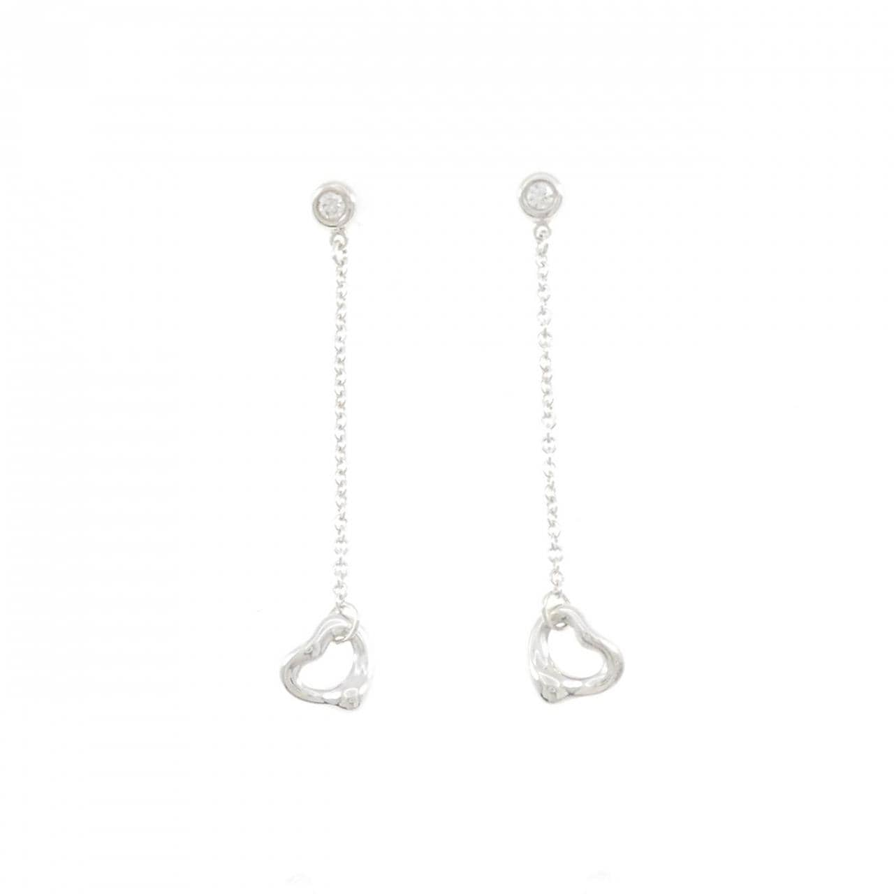 TIFFANY open heart earrings