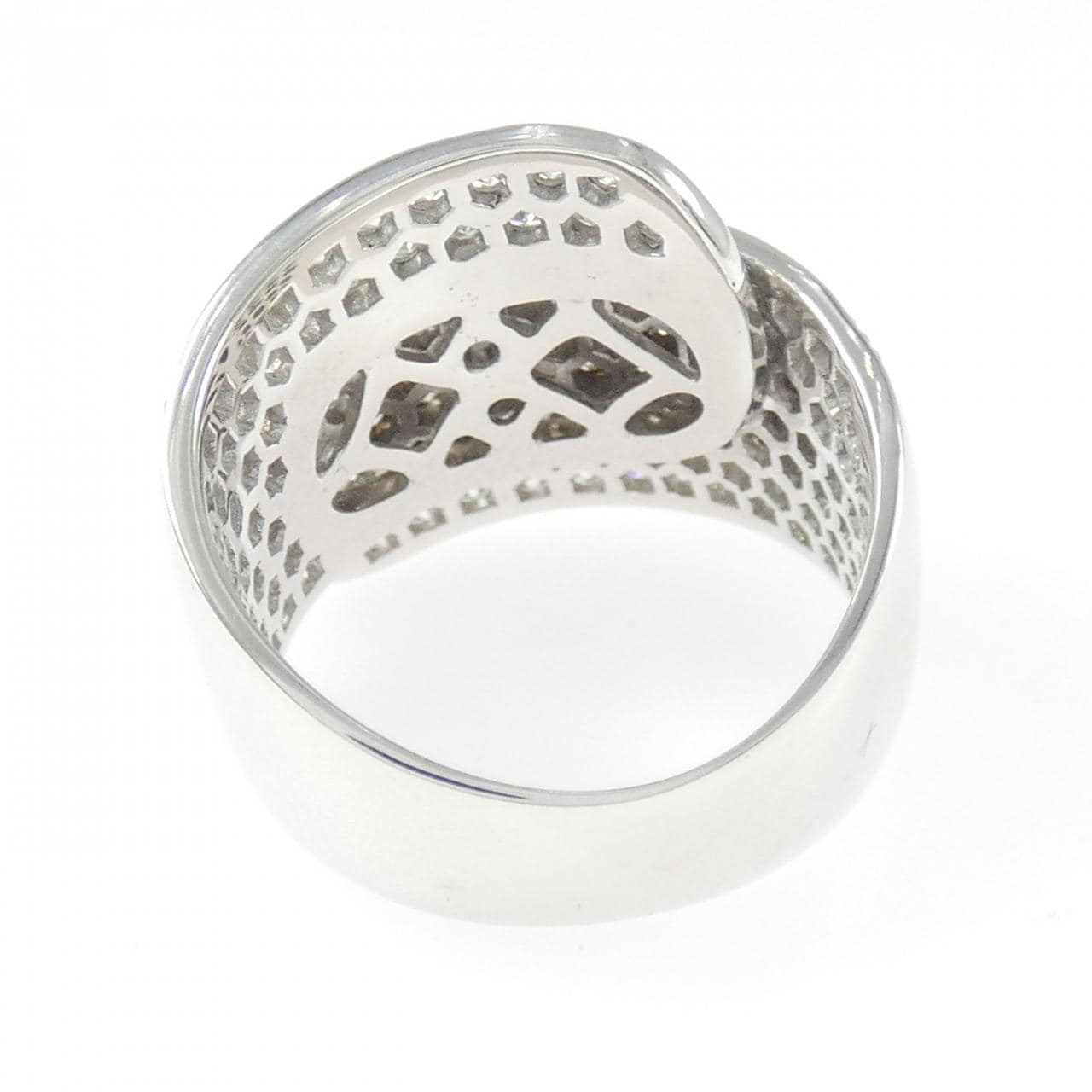 K18WG/K18BG ダイヤモンド リング 2.50CT