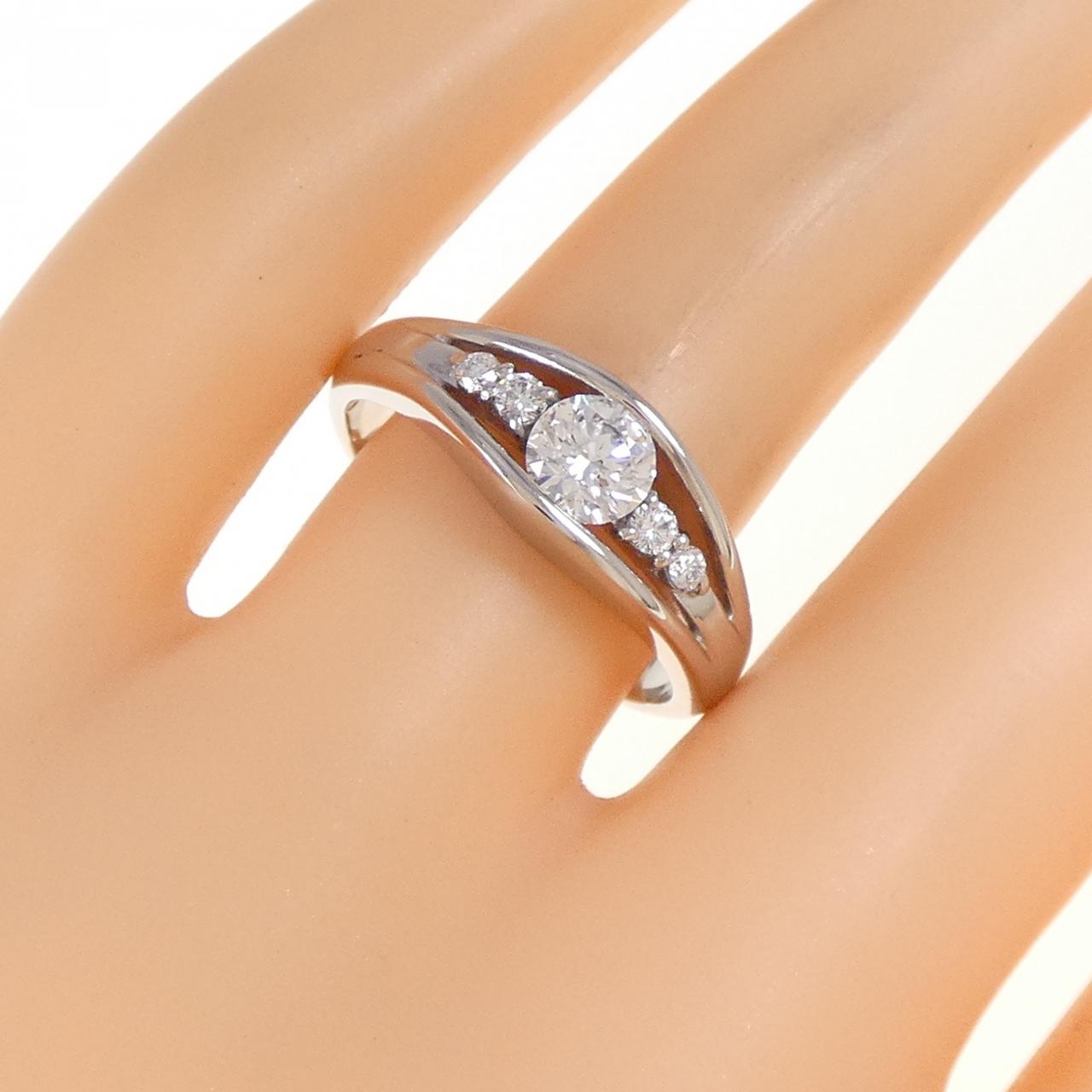 PT900 ダイヤモンド リング 0.51CT