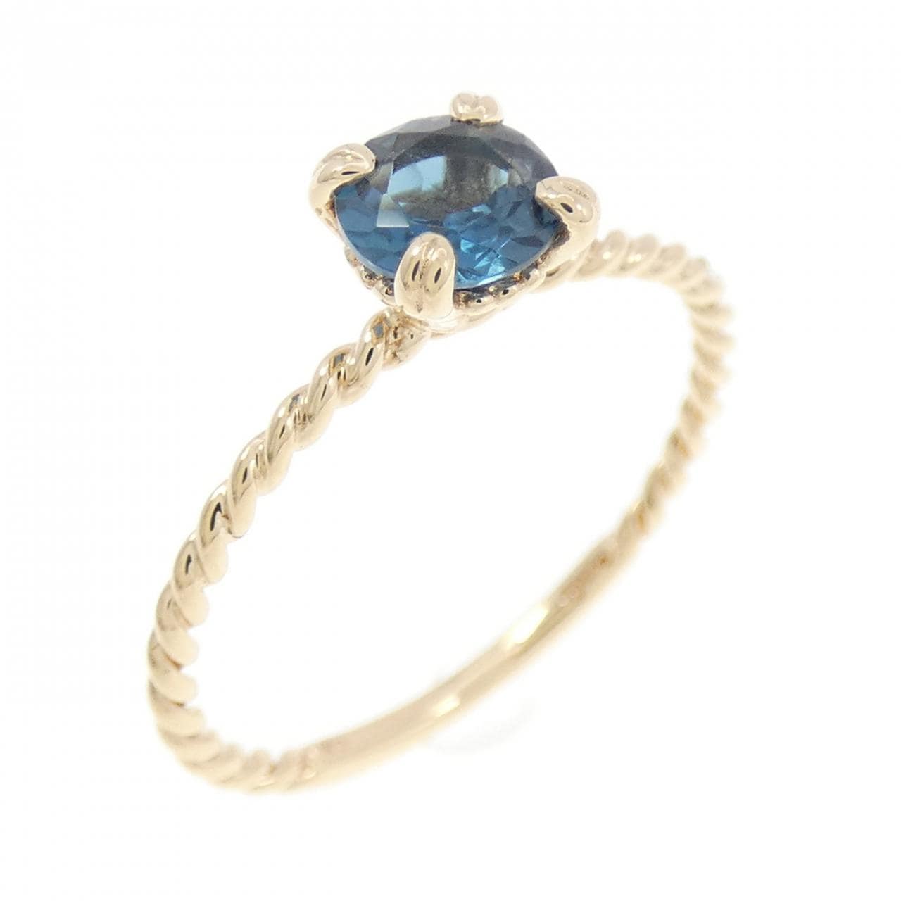 アガット ブルートパーズ リング