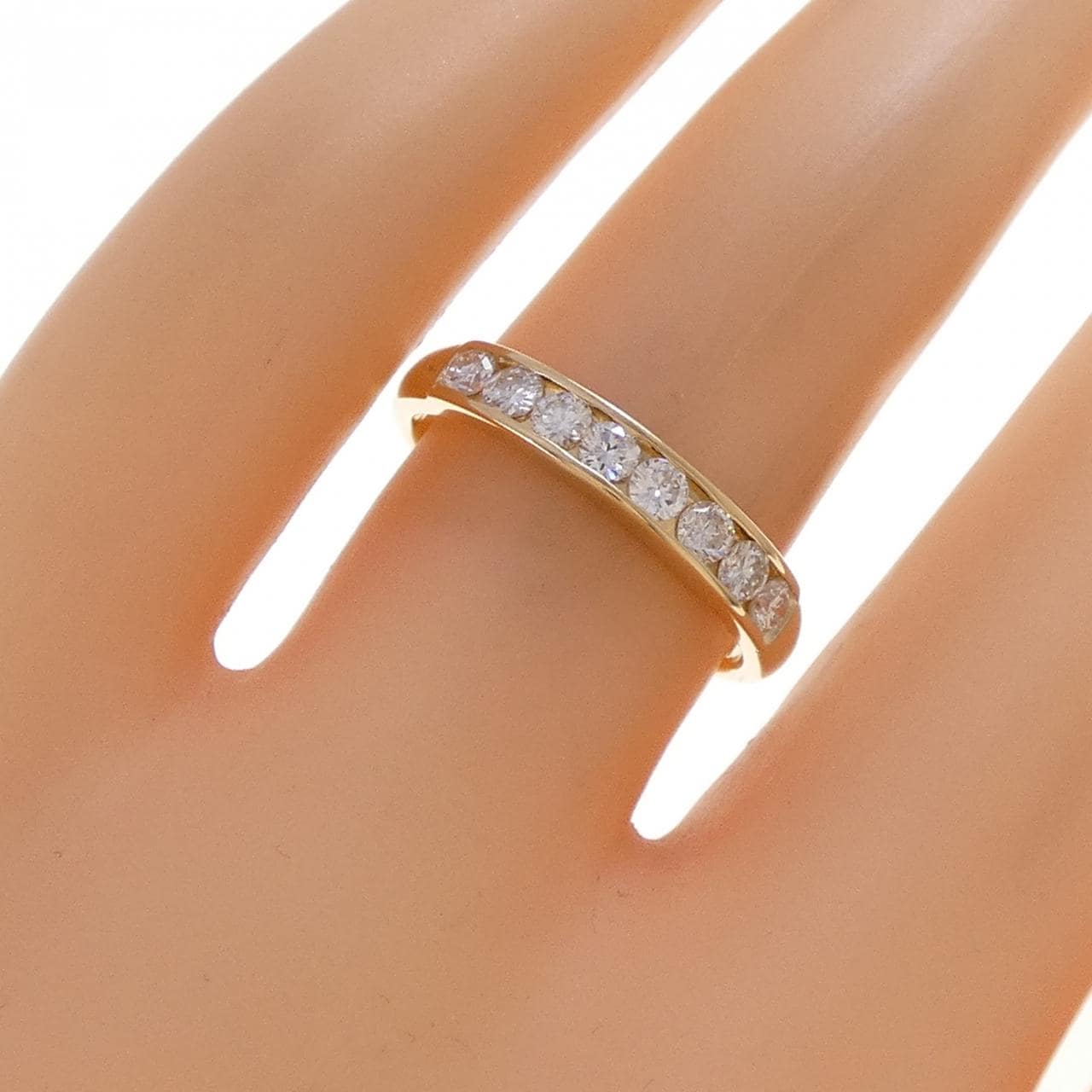 K18YG ダイヤモンド リング 0.40CT