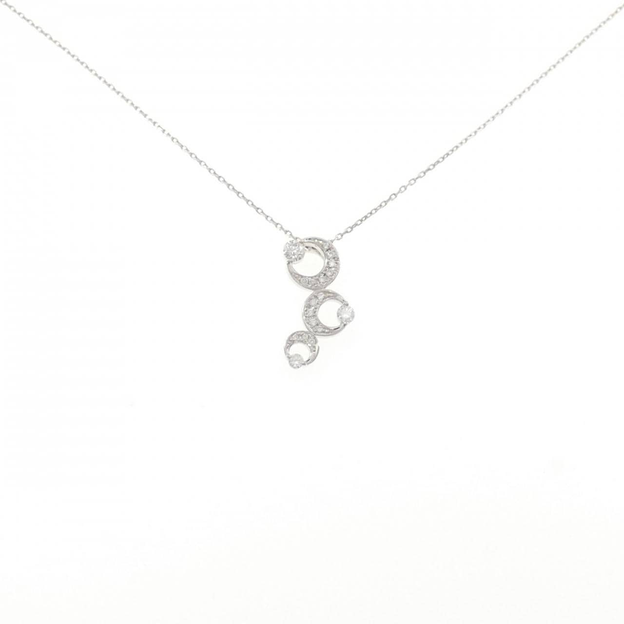 PT ダイヤモンド ネックレス 0.33CT