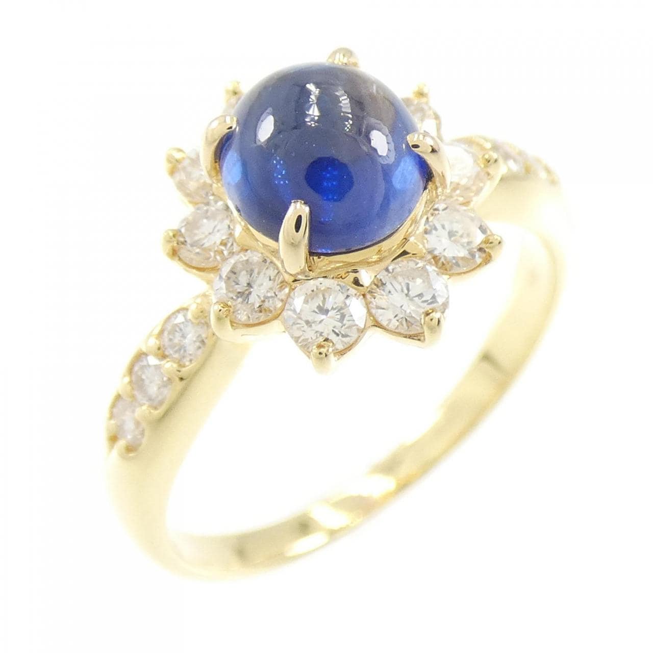 K18YG蓝宝石1.39CT
