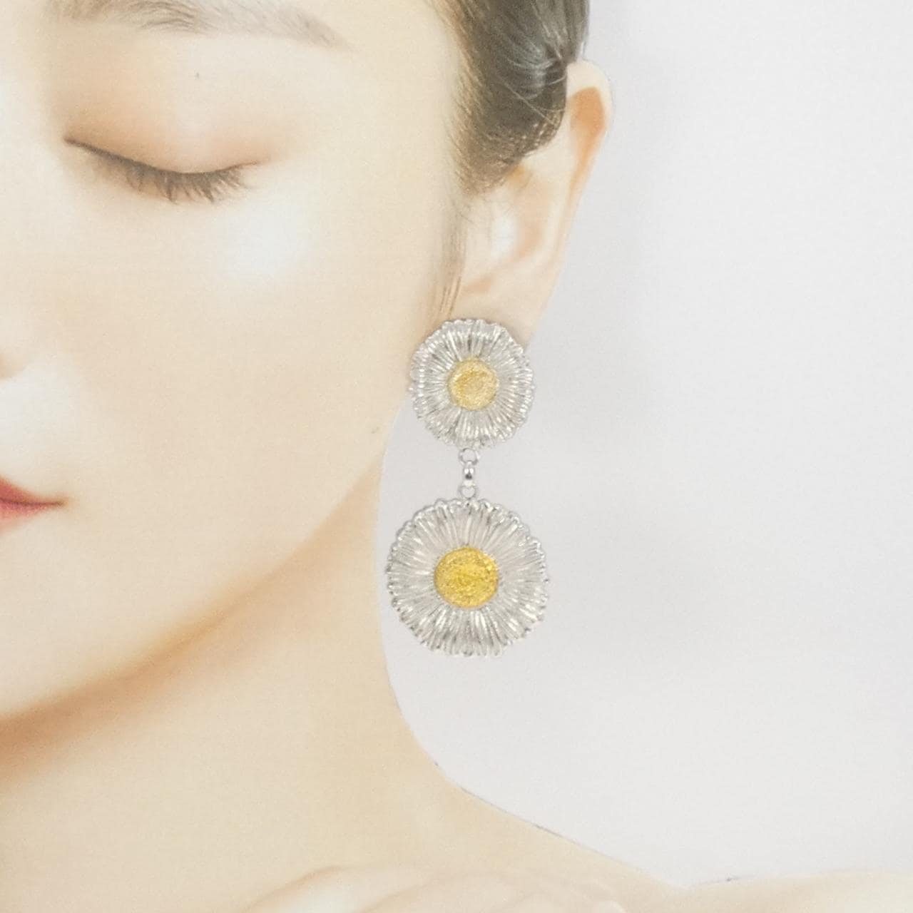 ブチェラッティ ブロッサム ヴェルメイユ イヤリング