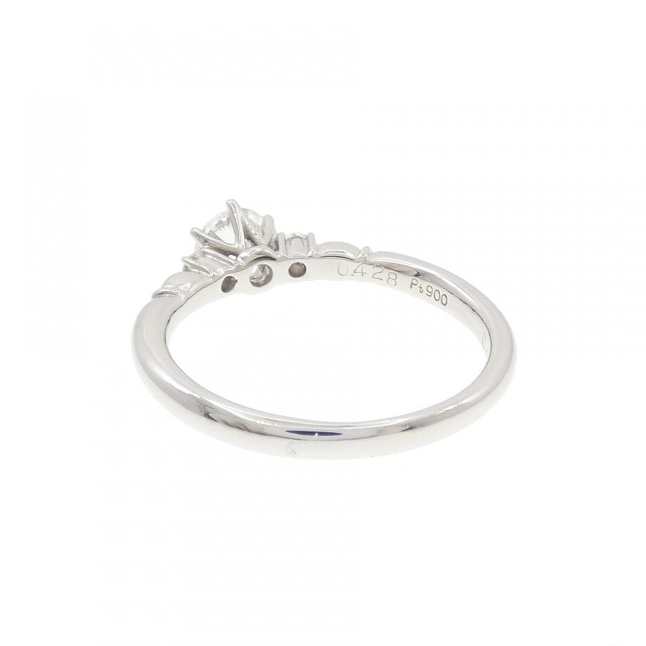 PT900 ダイヤモンド リング 0.428CT D VVS2 EXT