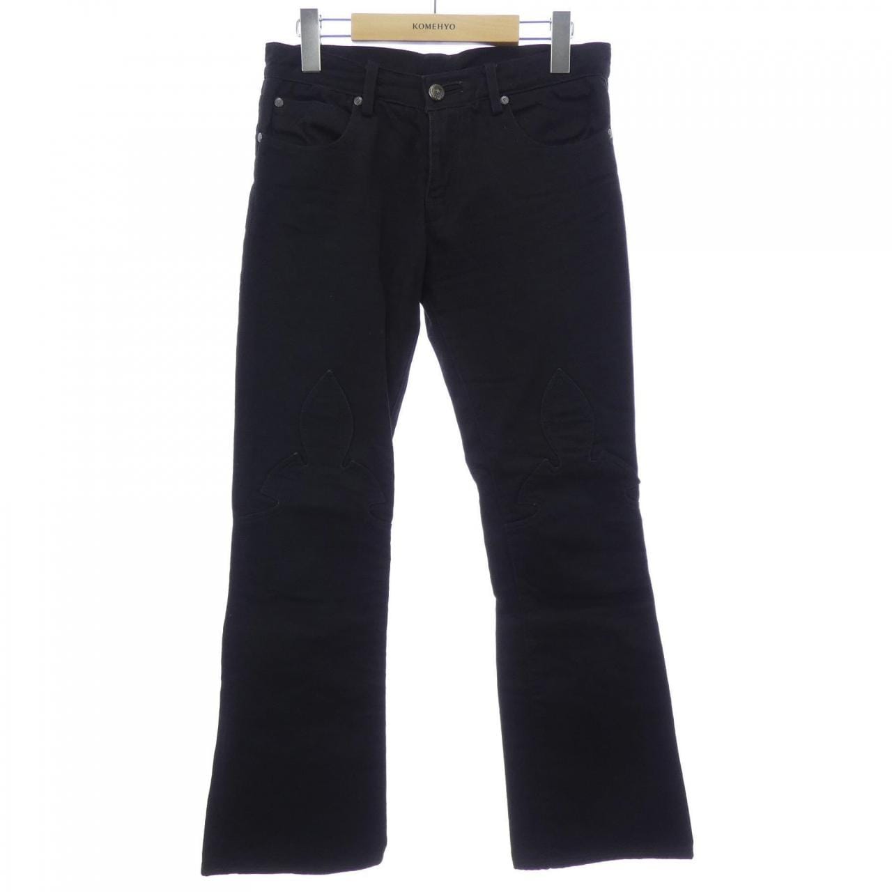 クロムハーツ CHROME HEARTS フレアニー FLAREKNEE 255536 ジーンズ