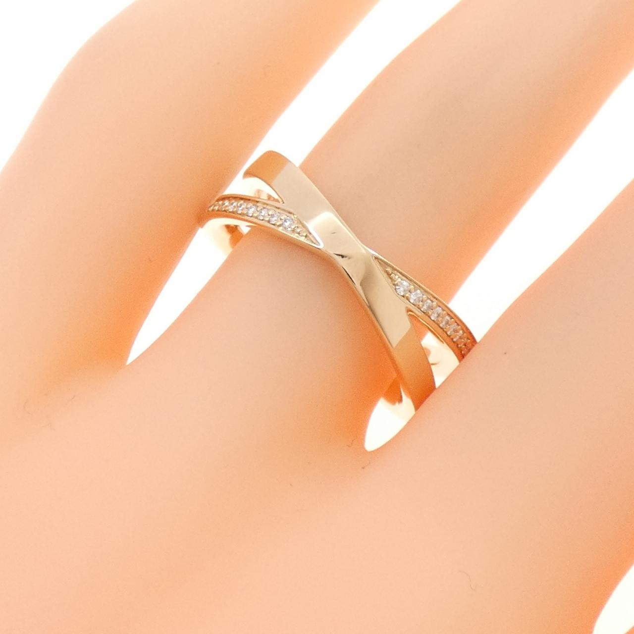 ティファニー Xナロー リング 0.09CT