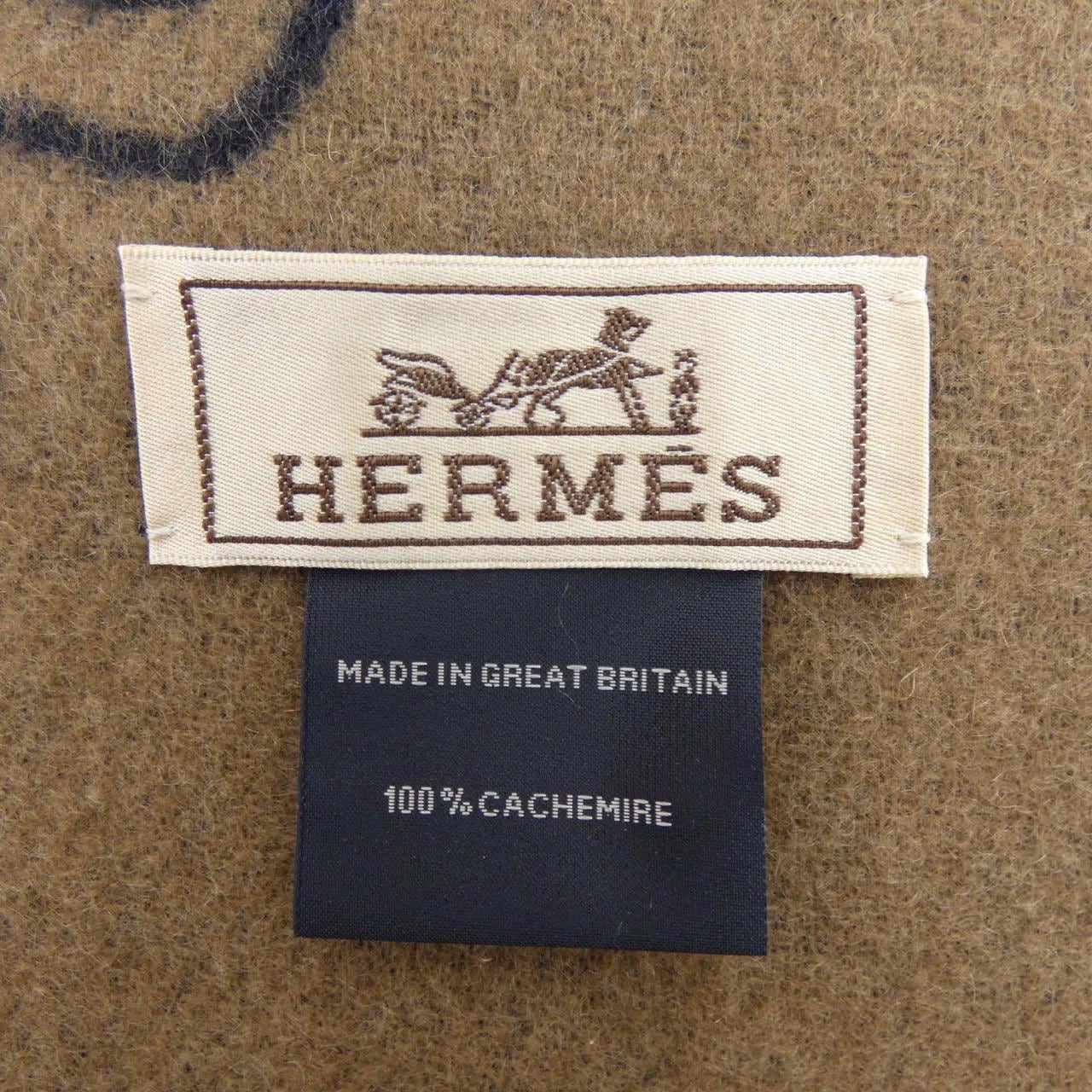 エルメス HERMES TETE A TETE EQUESTRE H393398T MUFFLER