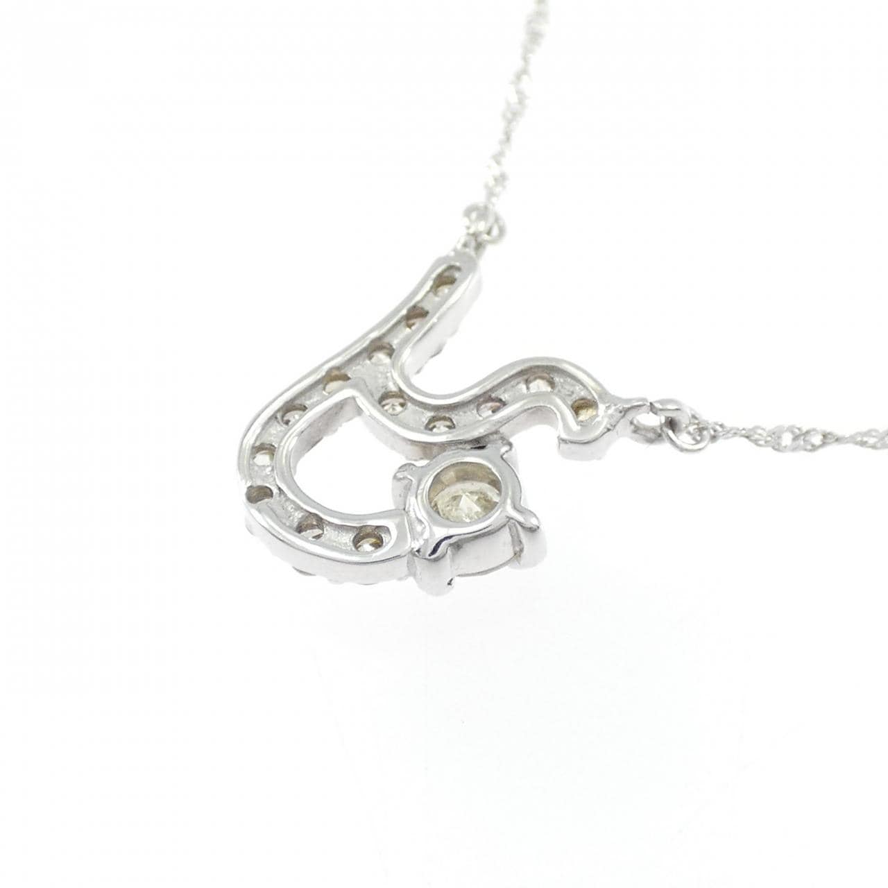 PT900/PT850 ダイヤモンド ネックレス 0.3CT
