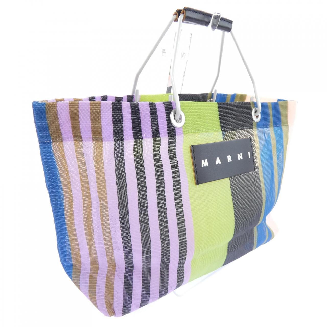 マルニ MARNI MARNI MARKET STRIPE MINI SHMH0012A0 BAG
