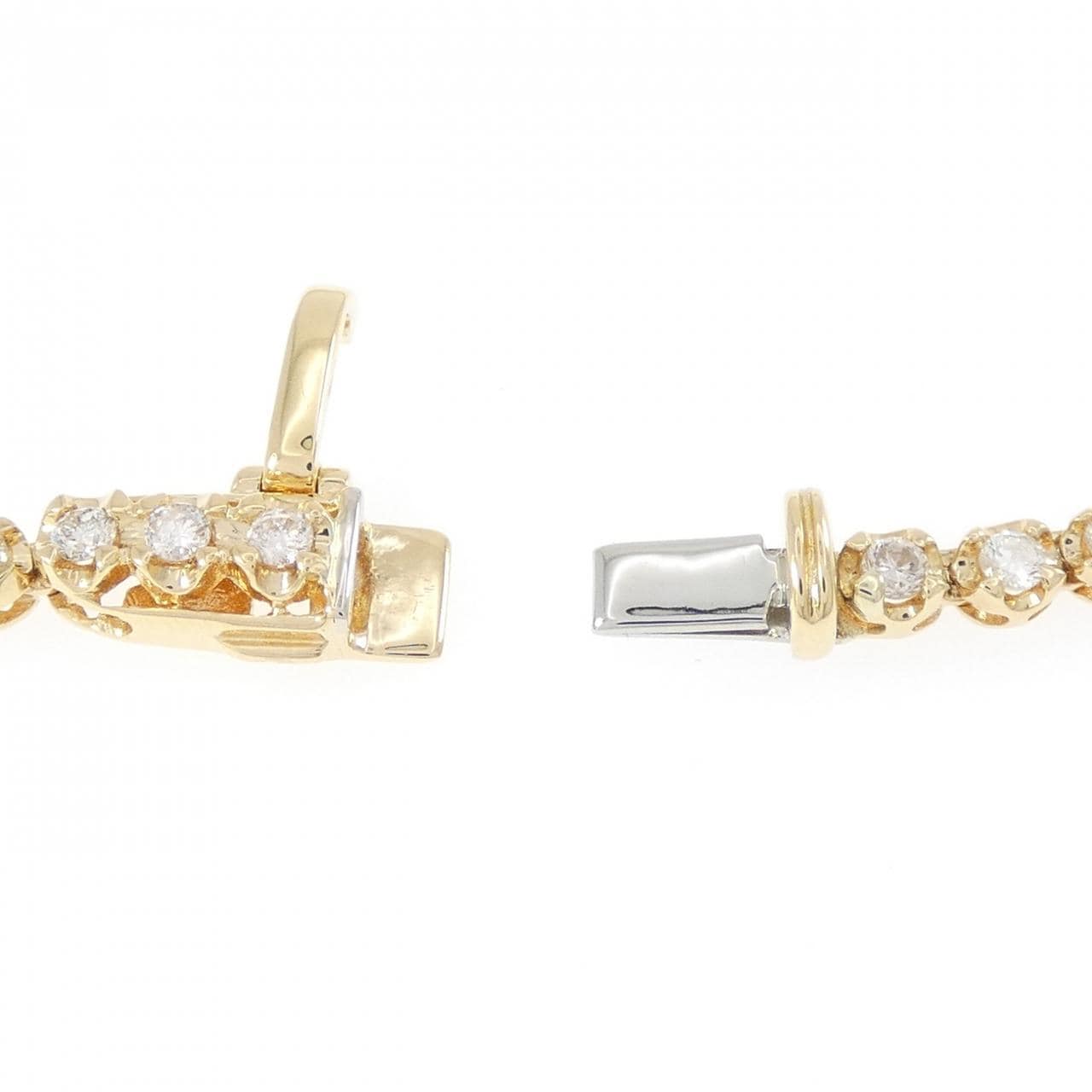 K18YG ダイヤモンド ネックレス 5.02CT