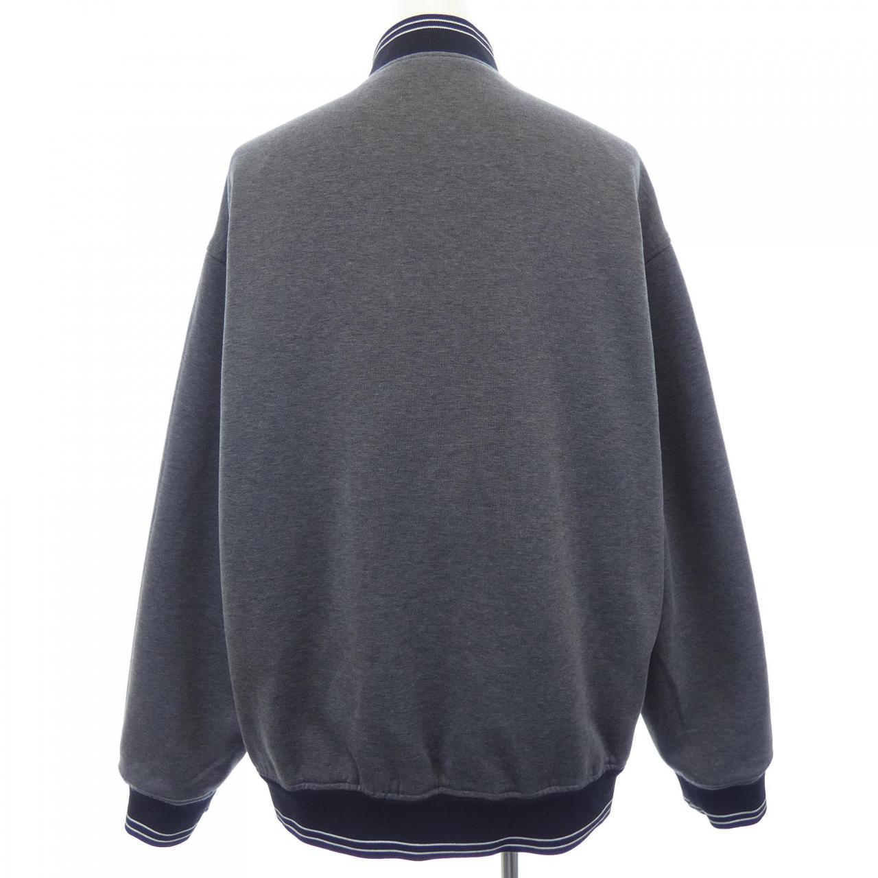 プラダ PRADA トライアングルロゴ コットンフリース リバーシブル ボンバー UJL96A S232 11JE ブルゾン