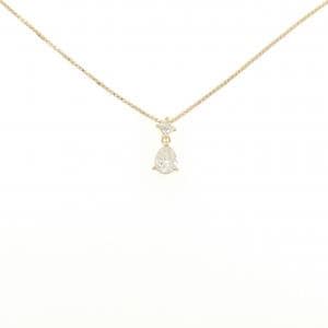 K18YG ダイヤモンド ネックレス 0.37CT