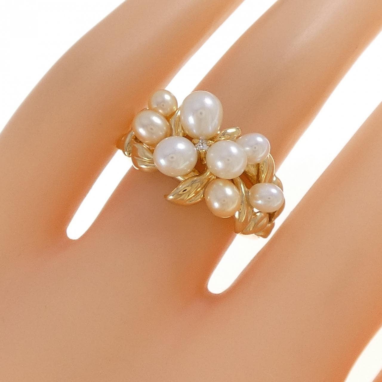 タサキ 淡水パール リング