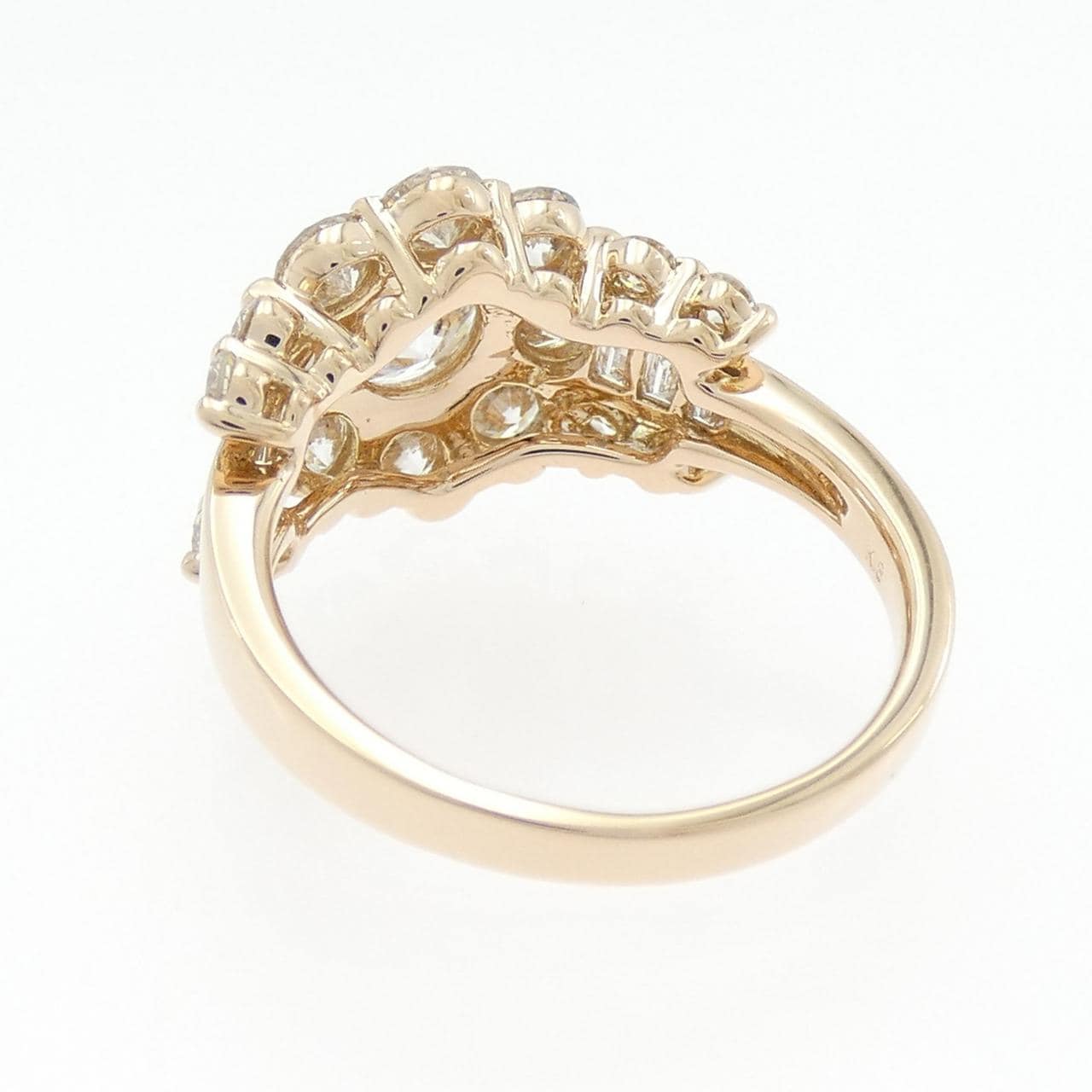 K18PG ダイヤモンド リング 1.252CT