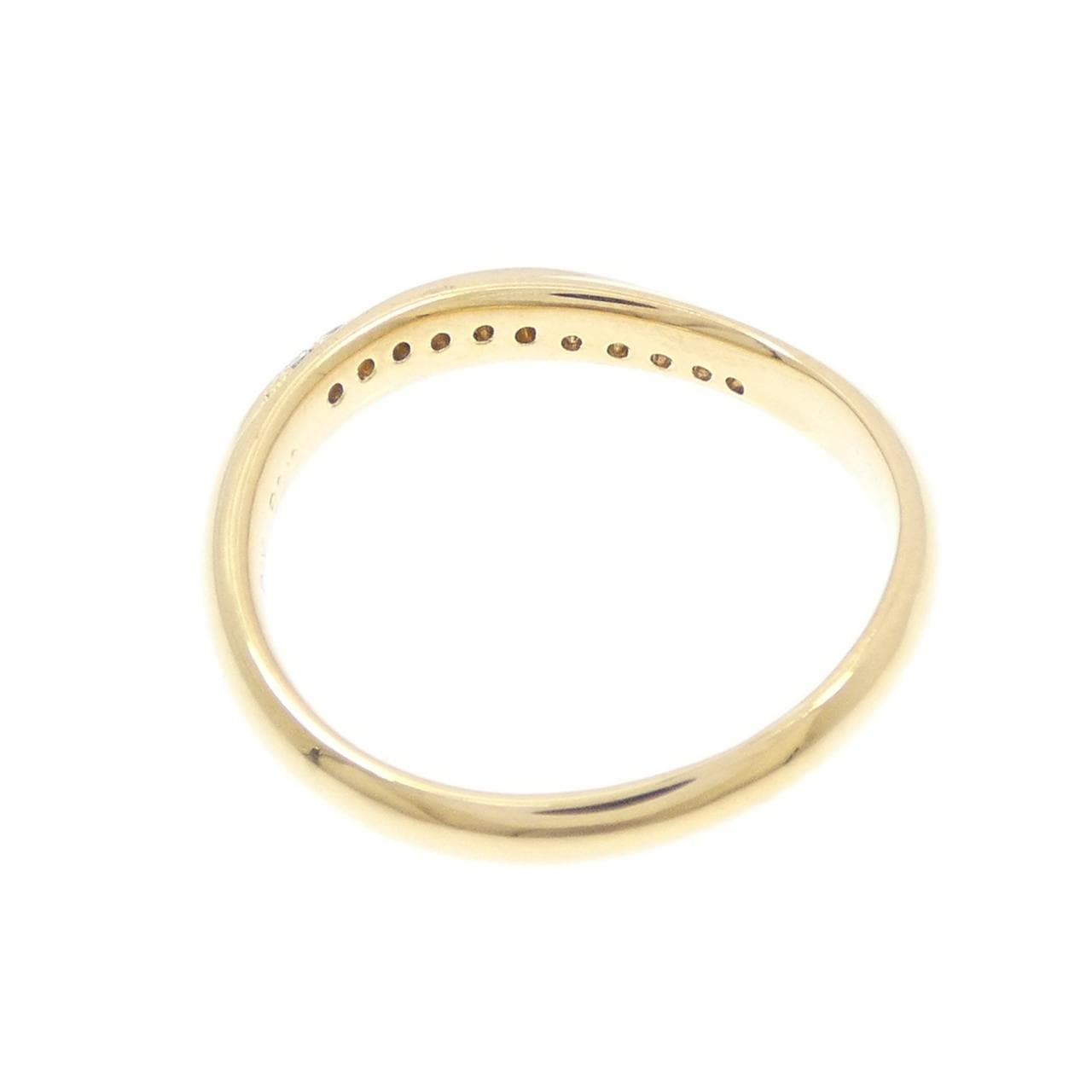 K18YG ダイヤモンド リング 0.08CT