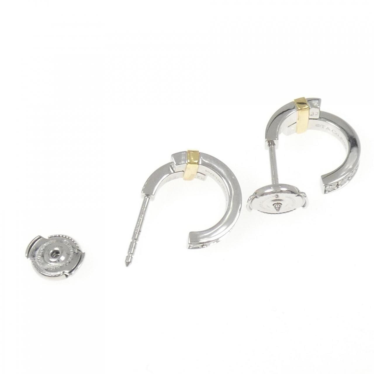 ティファニー エッジ フープ ピアス