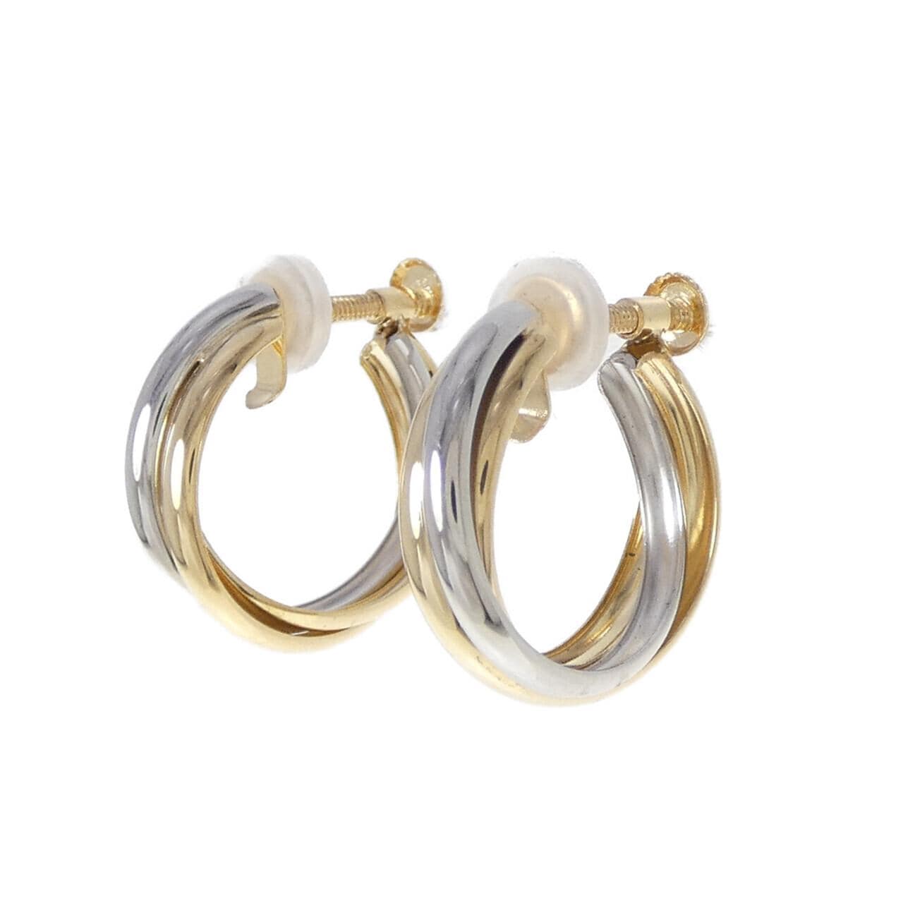 K18YG/PT900 イヤリング