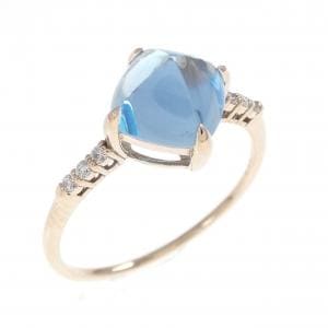 K10PG ブルートパーズ リング