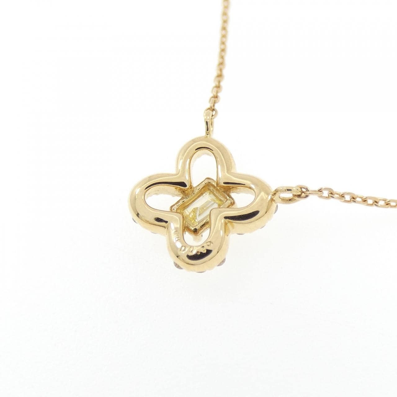 【新品】K18YG ダイヤモンド ネックレス 0.15CT