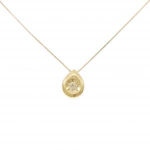 K18YG ダイヤモンド ネックレス 0.21CT