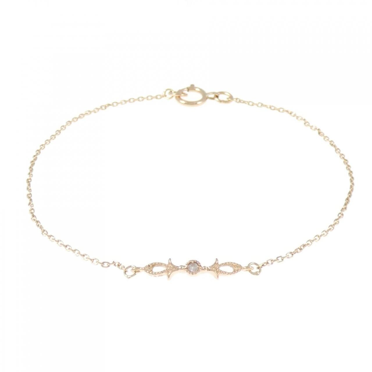中古】 スタージュエリー STAR JEWELRY K10PG ブレスレット