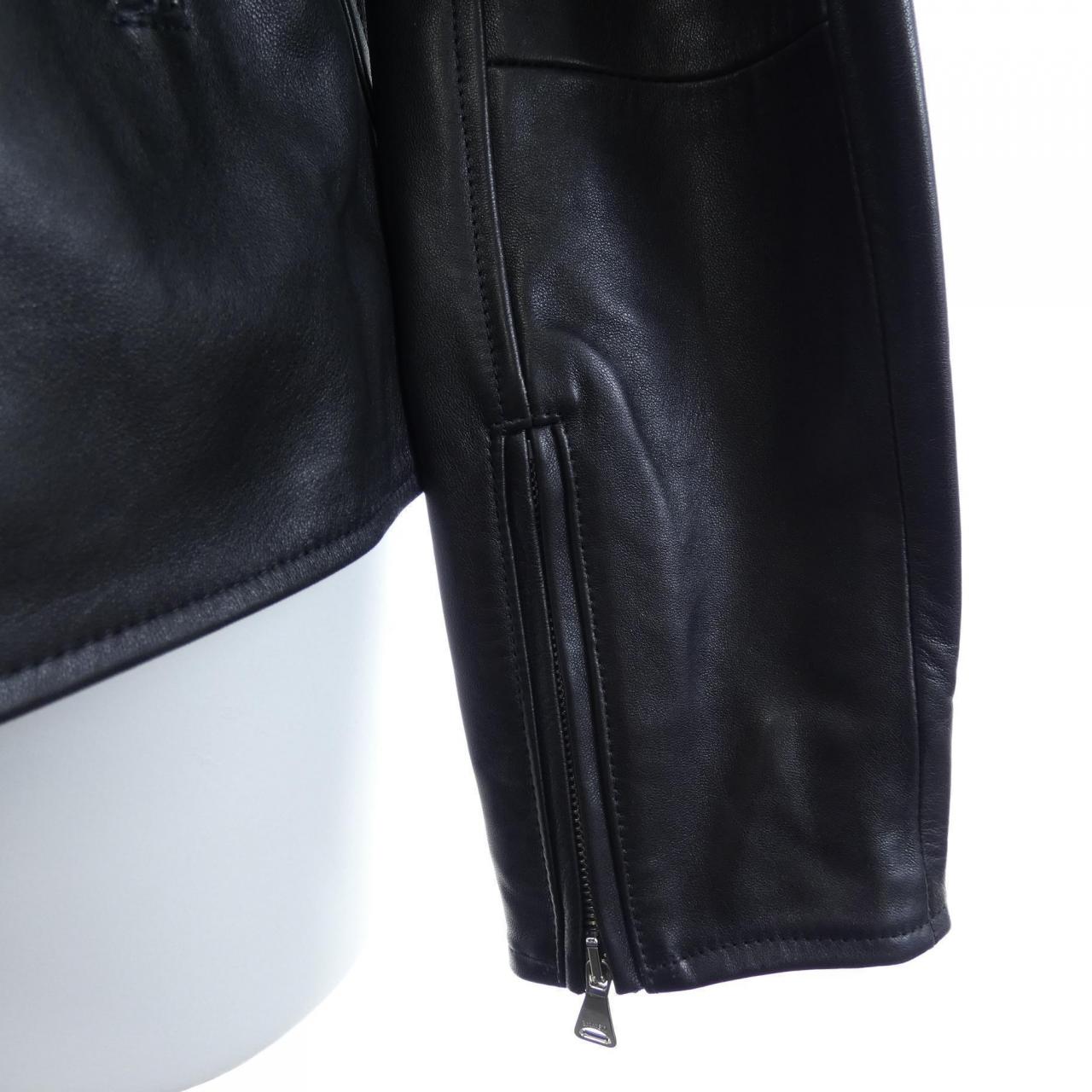 エンメティ EMMETI レザーライダースジャケット