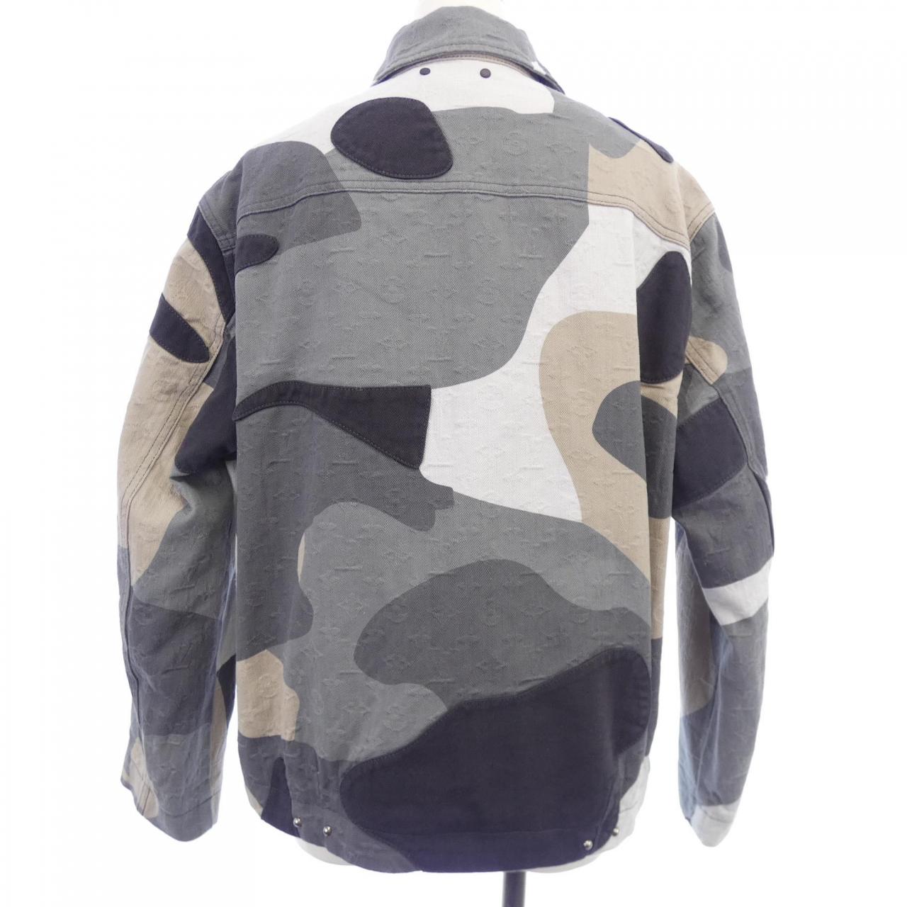 ルイヴィトン LOUIS VUITTON メイド トゥ オーダーパッチワークポートレートデニムジャケット HPA87WCKL ブルゾン