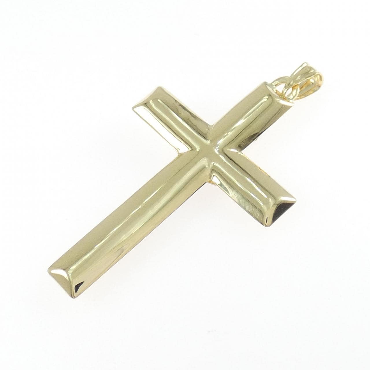 K18YG/K18WG クロス ペンダント