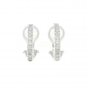 K18WG ダイヤモンド ピアス/イヤリング 0.40CT