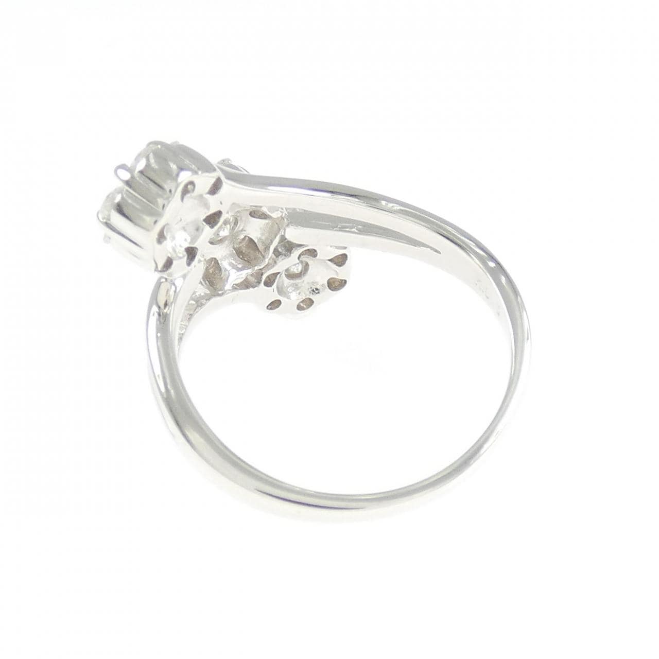 K18WG ダイヤモンド リング 1.00CT