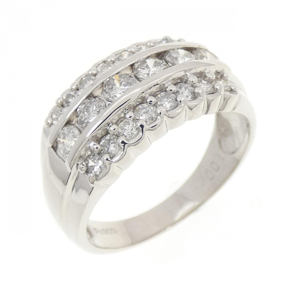 PT900 ダイヤモンド リング 1.00CT
