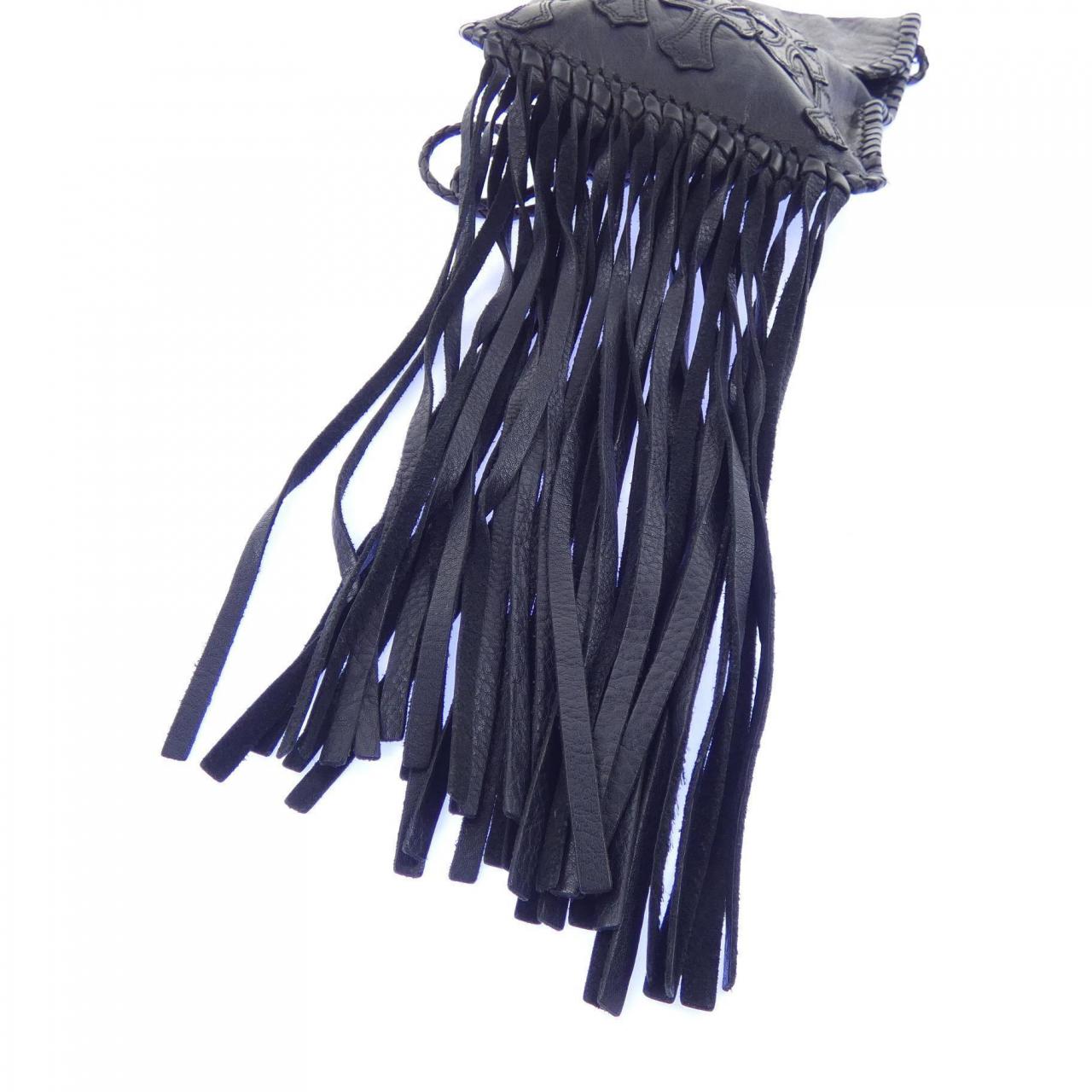 クロムハーツ CHROME HEARTS FLAT HIPPIE W/FRINGE フラットヒッピー フリンジ 2632 304 6300 0900 BAG