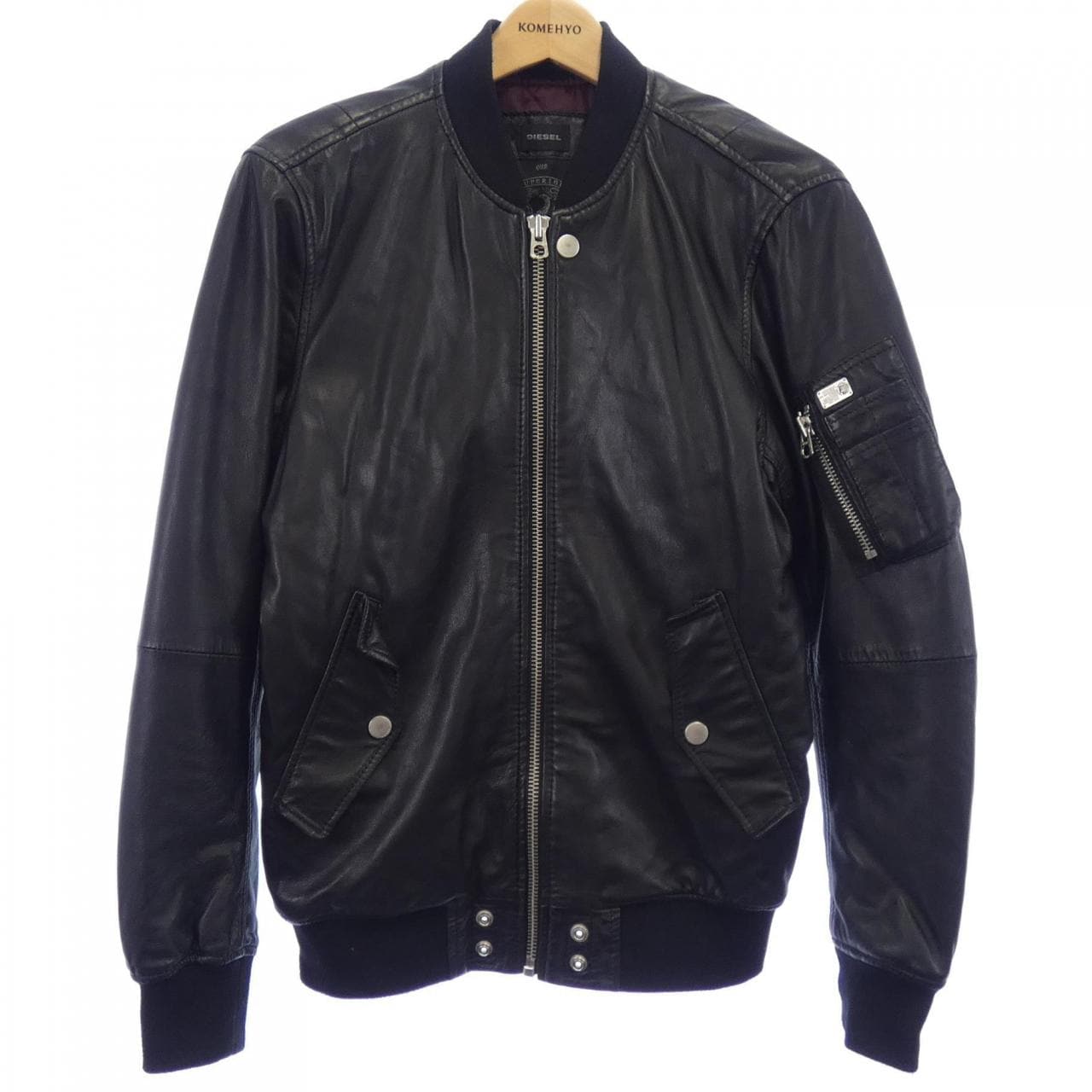 ディーゼル DIESEL レザーブルゾン