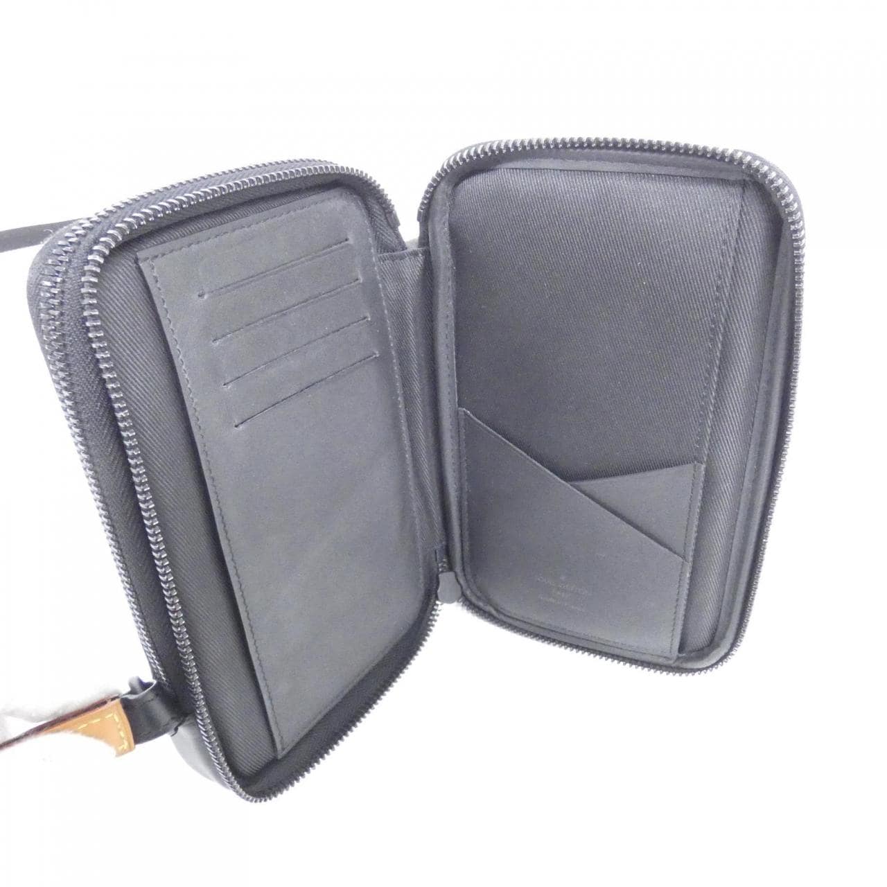 ルイヴィトン ダミエ ジャイアント(LVスクエアード) ダブル フォン ポーチ N40377 ショルダーバッグ