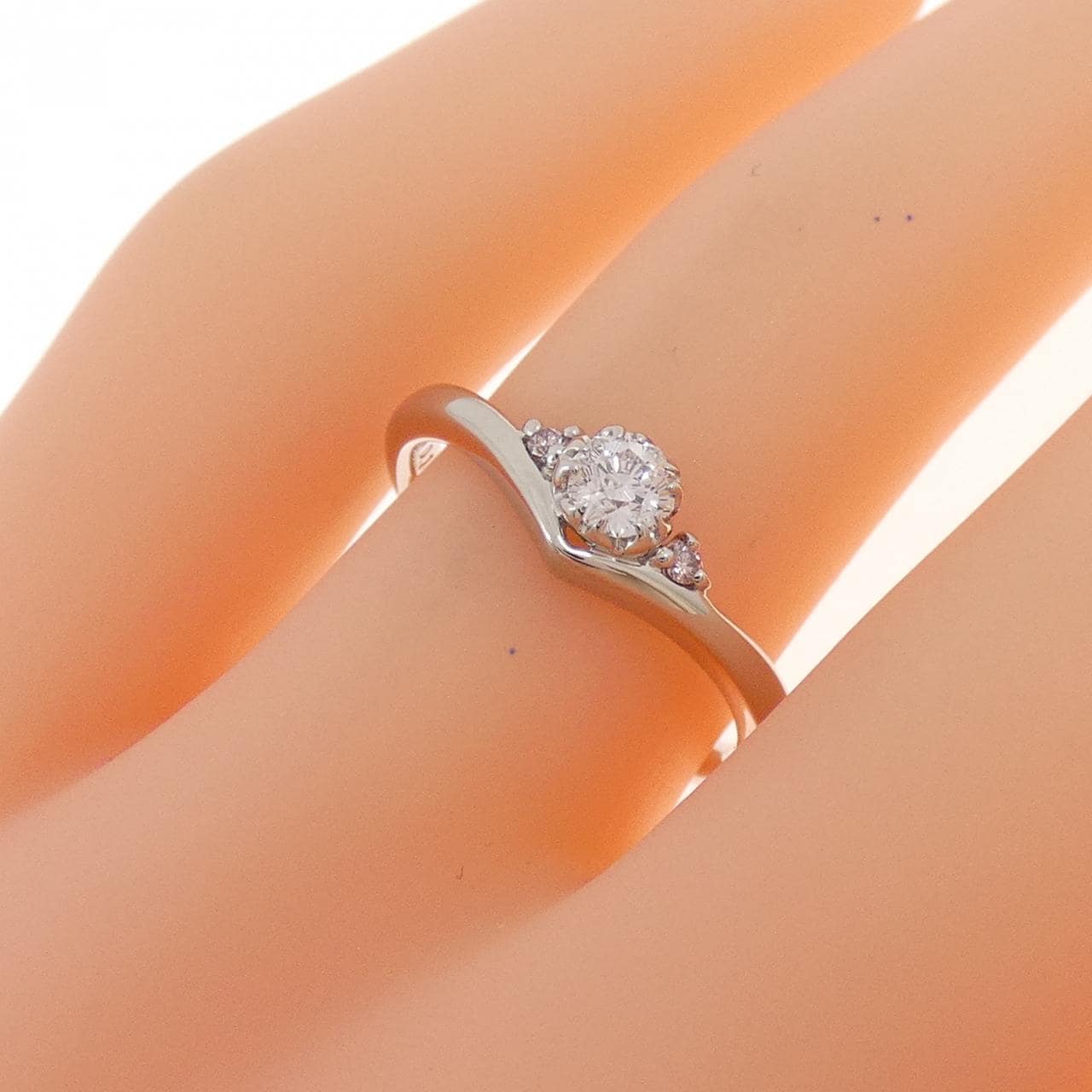 PT900 ダイヤモンド リング 0.184CT