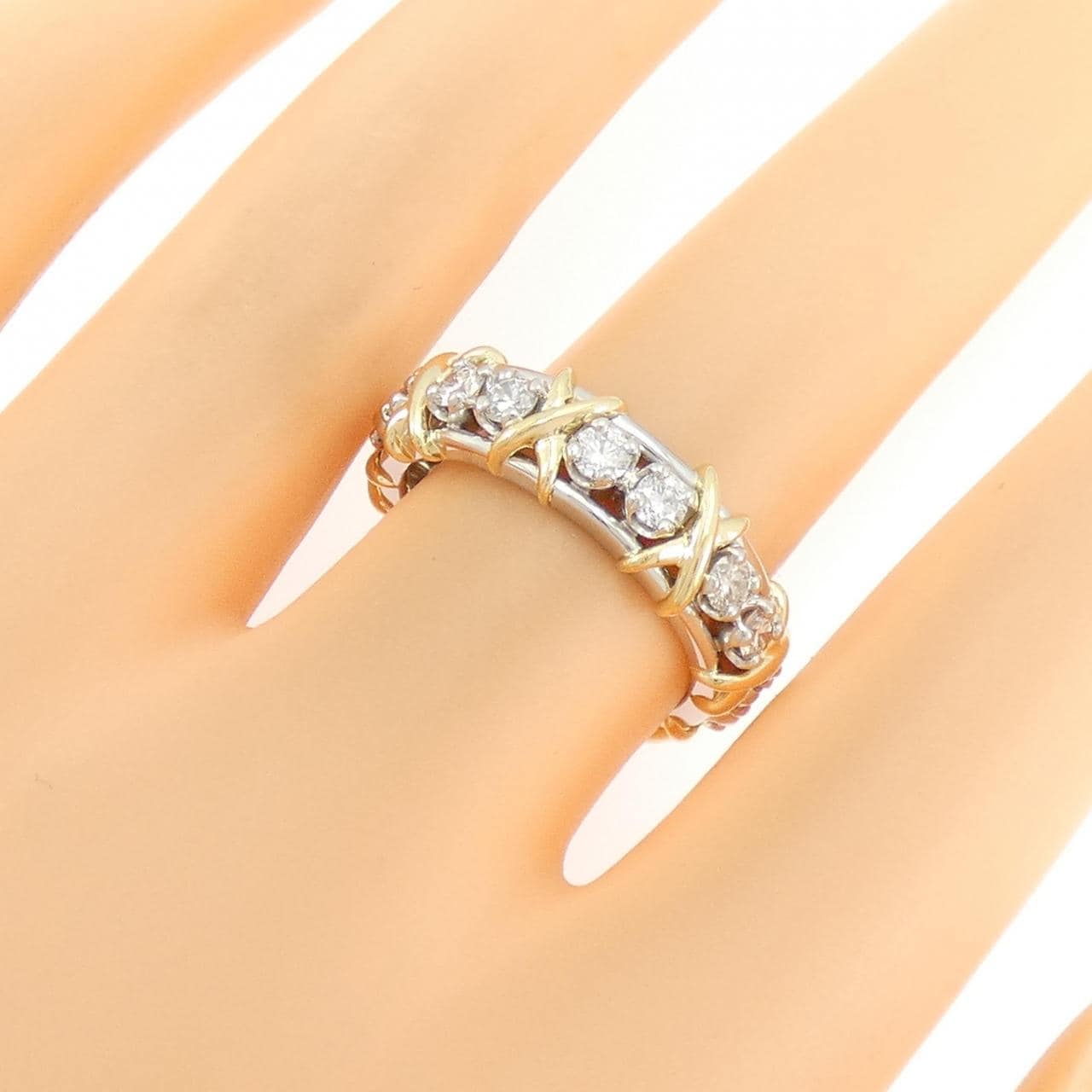 ティファニー 16ストーン ジャン･シュランバージェ リング