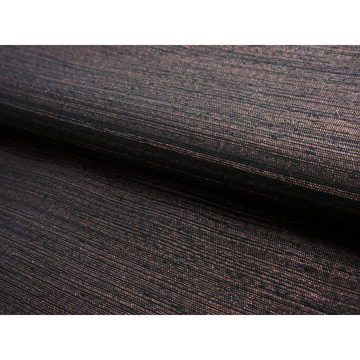 男物　単衣　縞大島紬