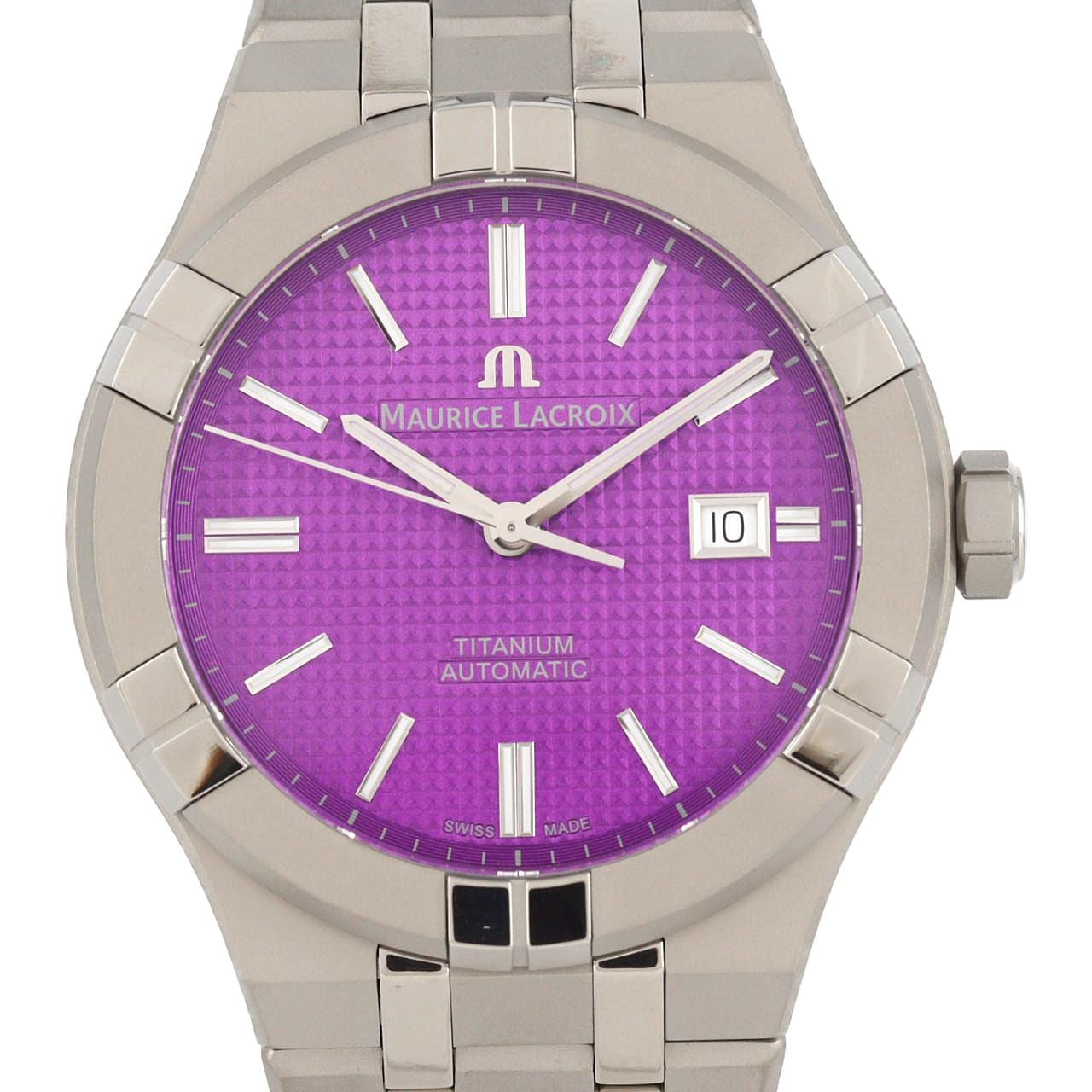 【新品】モーリス･ラクロア アイコンオートマティック TI AI6008-TT032-430-1 TI 自動巻