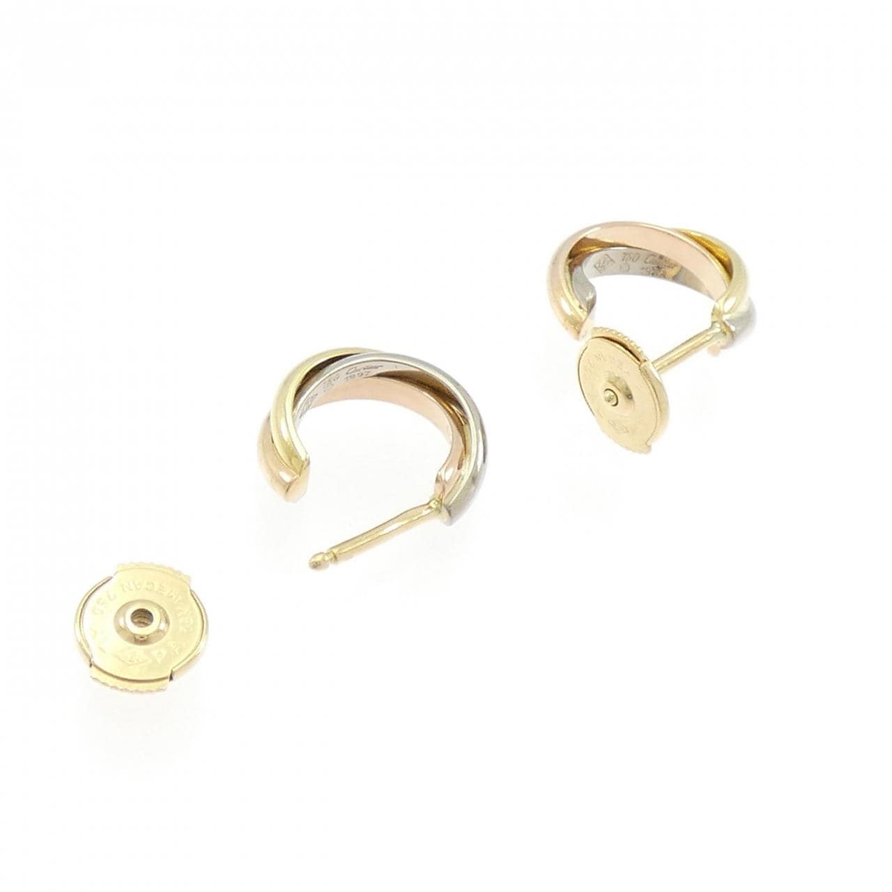 カルティエ トリニティ スモール ピアス