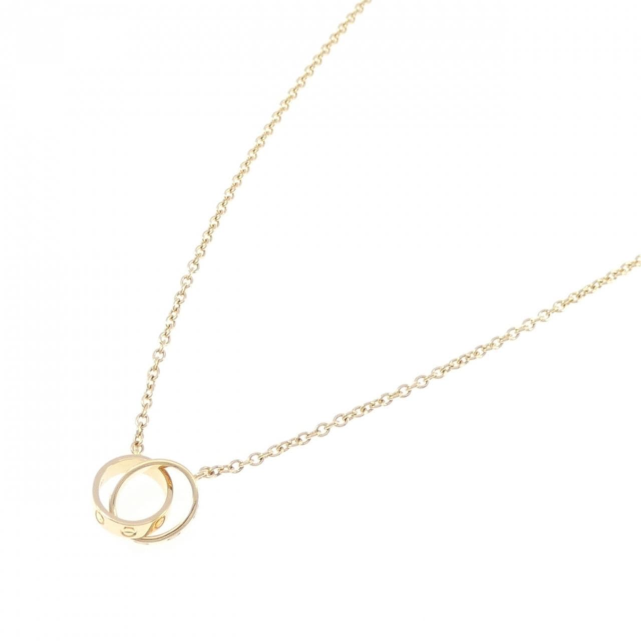 カルティエ ベビーラブ ネックレス