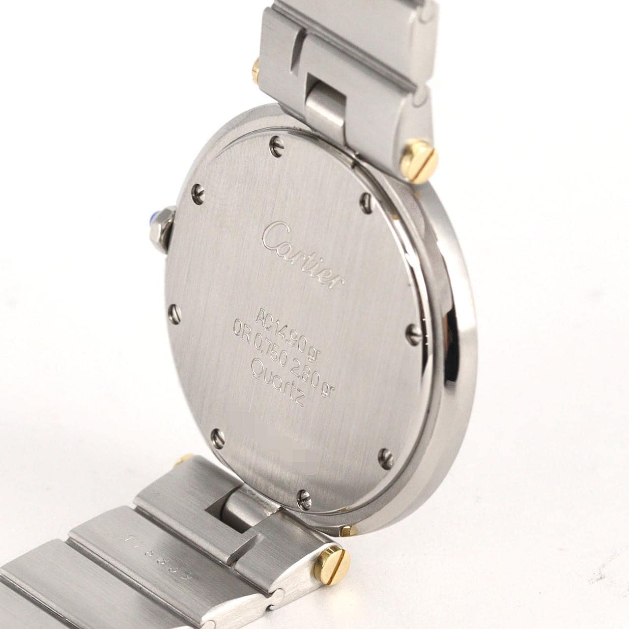 カルティエ サントスヴァンドームLM YGコンビ 83038288 SSxYG クォーツ