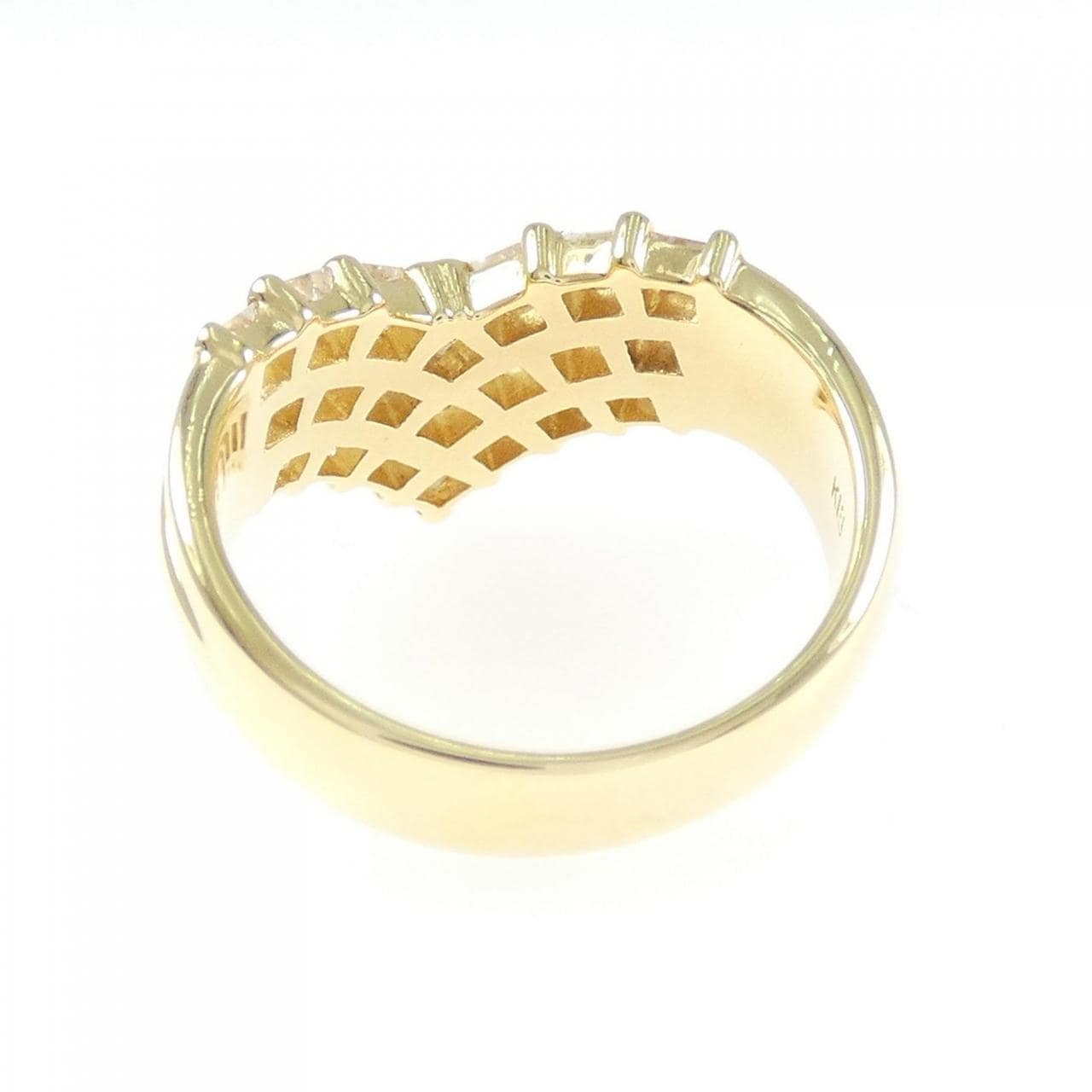 K18YG ダイヤモンド リング 1.23CT