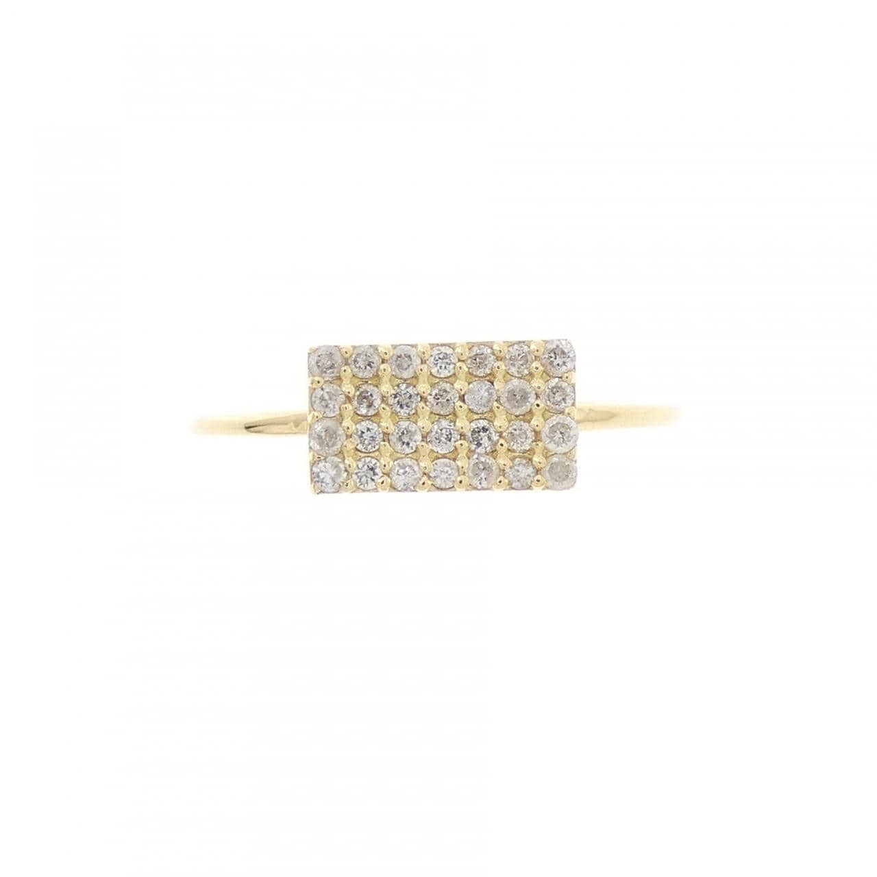 K18YG ダイヤモンド リング 0.14CT
