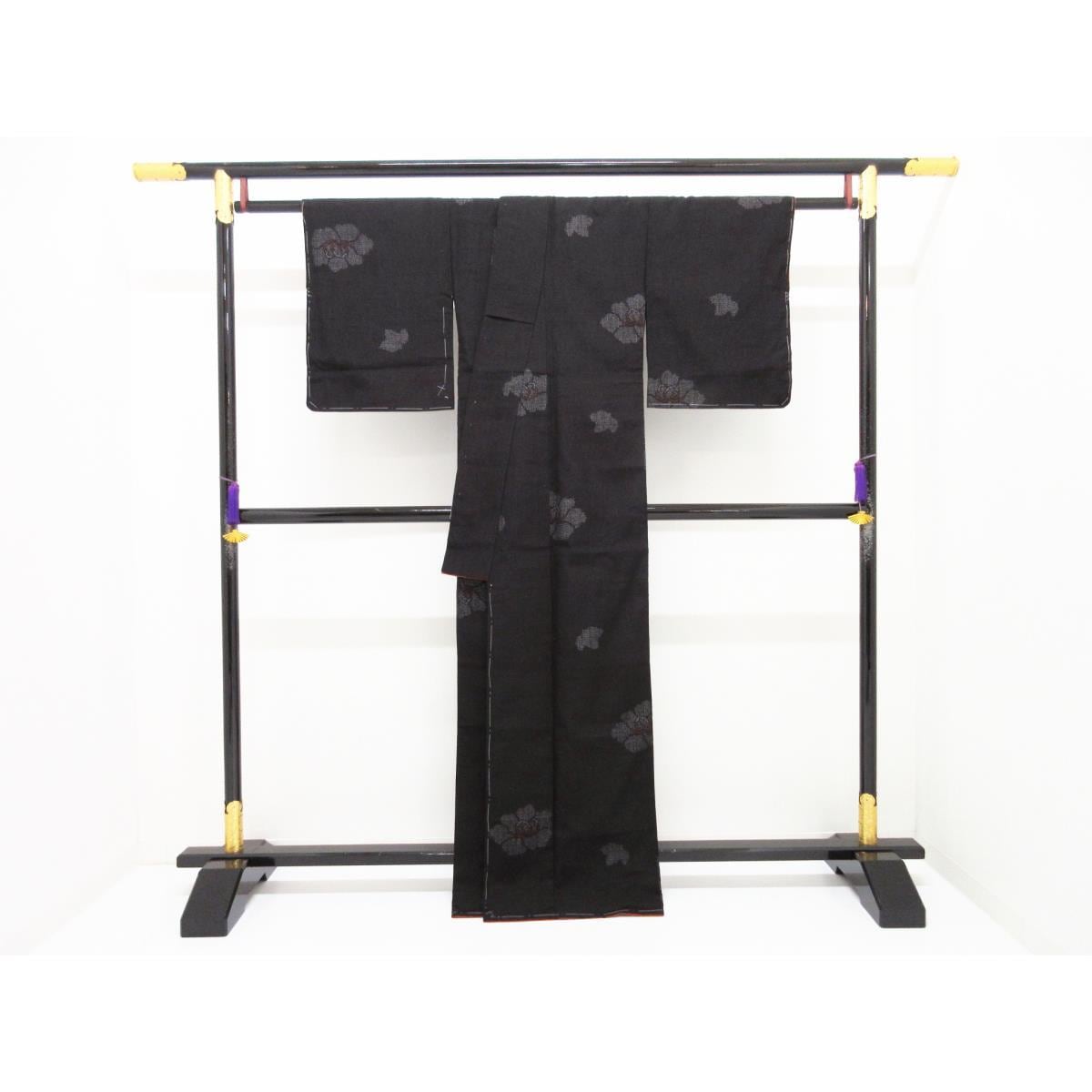 【未使用品】紬【結城紬】証紙付