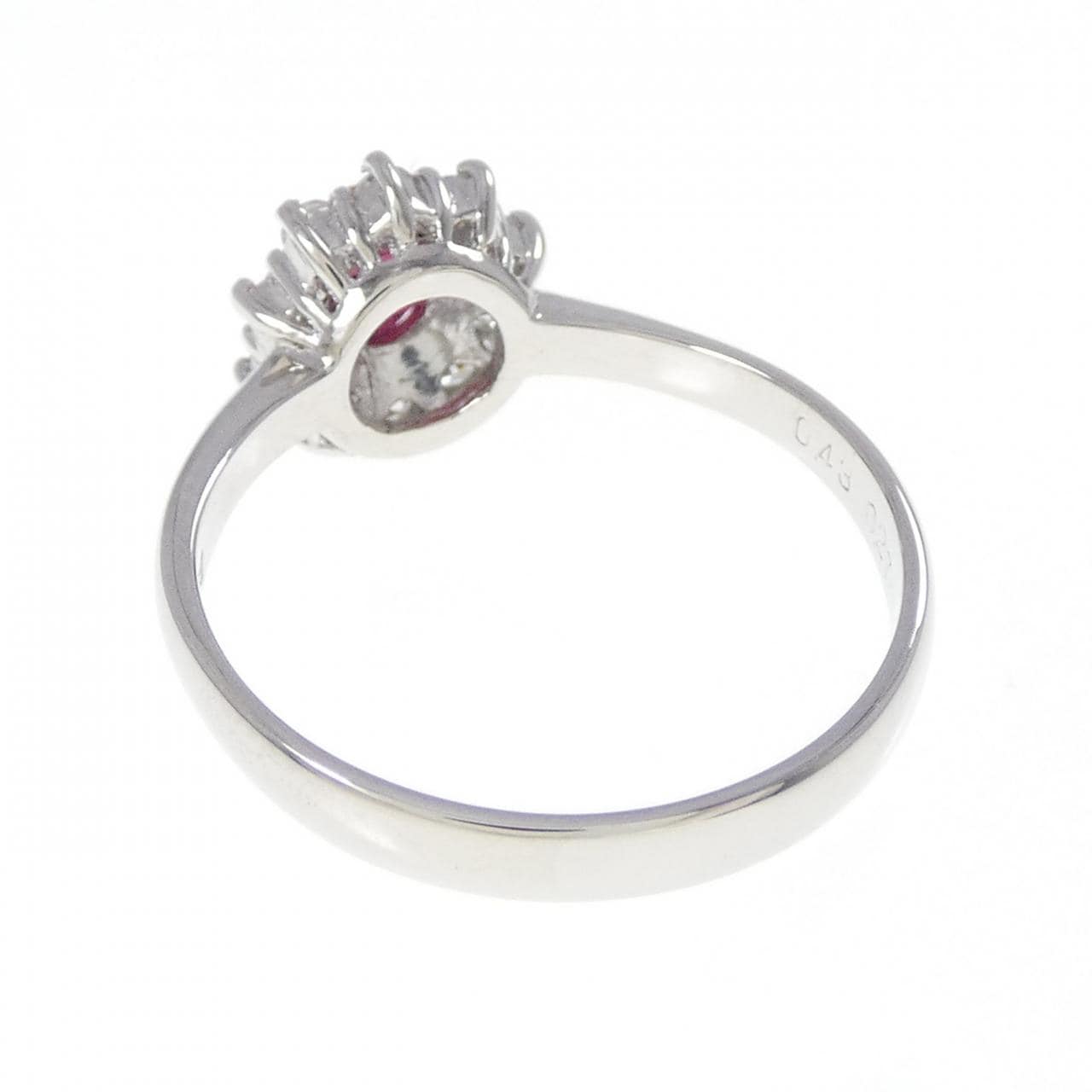 PT900 ルビー リング 0.43CT