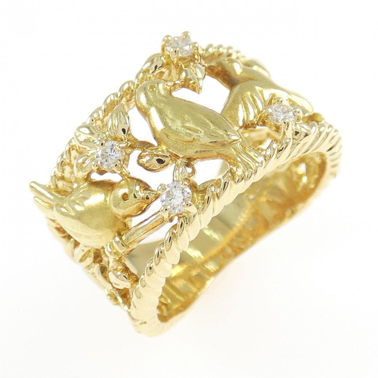 タサキ ダイヤモンド リング 0.11CT