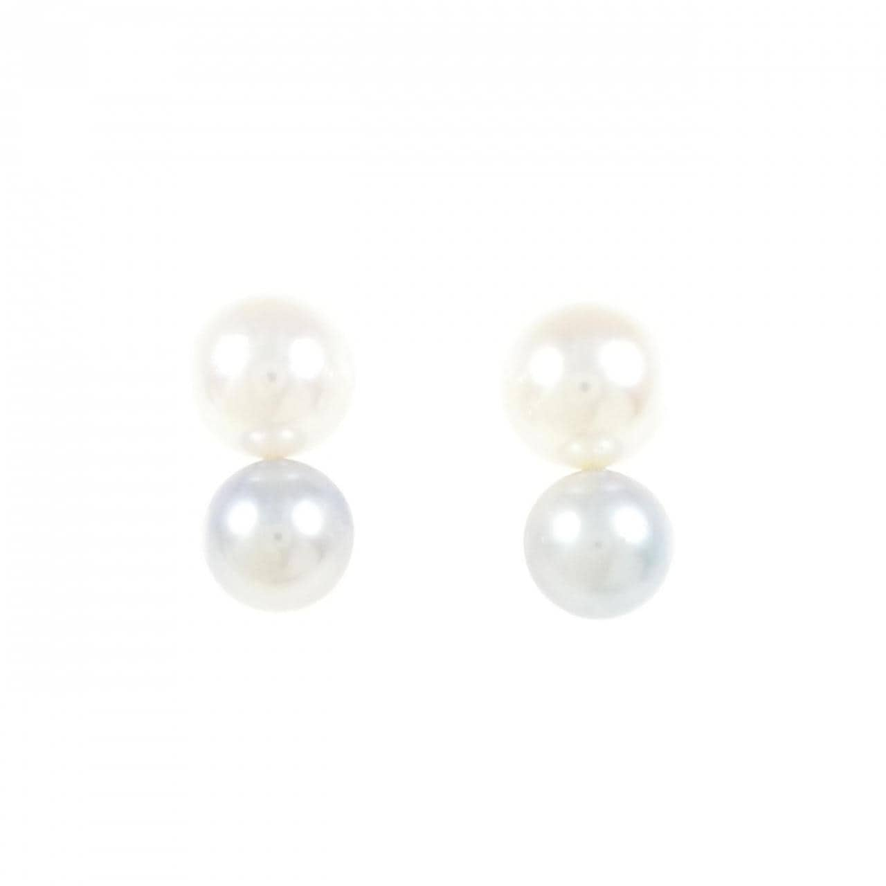 PT Akoya pearl earrings