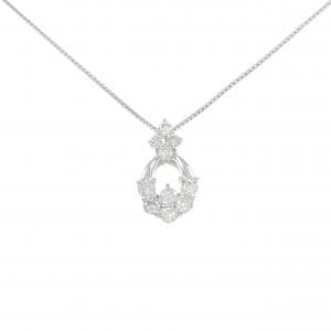 K18WG ダイヤモンド ネックレス 0.50CT