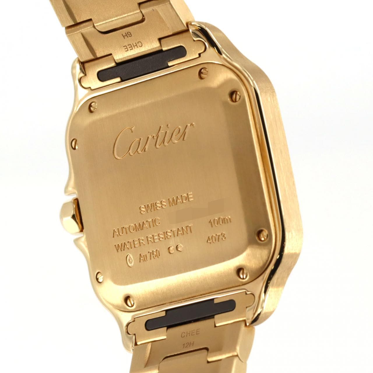 カルティエ サントス ドゥ カルティエMM YG WGSA0030 YG 自動巻